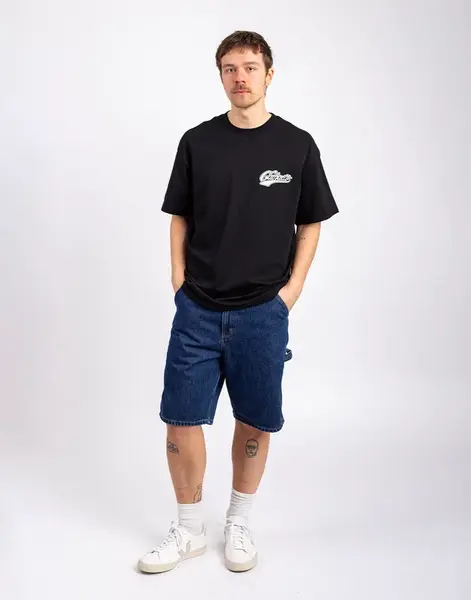 Carhartt WIP Single Knee Short Blue stone washed 31