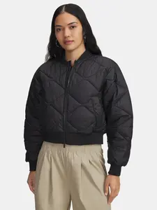 Women's Under Armour Heritage Bomber-BLK Jacket - Women's
