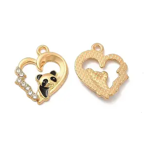 Alloy Enamel Pendants