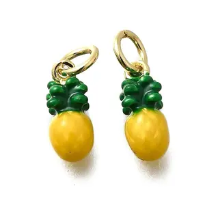 Brass Enamel Pendants