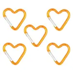 5Pcs Zinc Alloy Spring Gate Rings