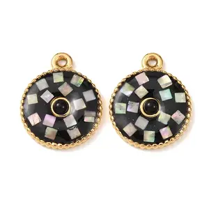 304 Stainless Steel Enamel Pendants