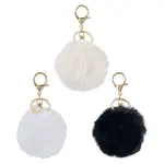 3Pcs 3 Colors Alloy Keychains