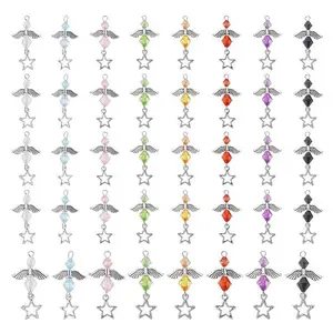 4 Sets Transparent Acrylic Pendants