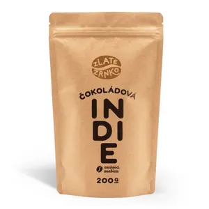 Káva Zlaté Zrnko - Indie - "ČOKOLÁDOVÁ" 1 kg