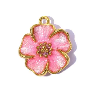 304 Stainless Steel Enamel Pendants