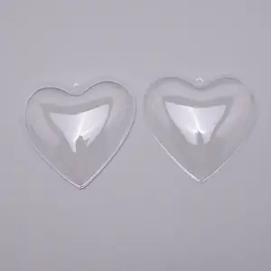 Openable Transparent Plastic Pendants