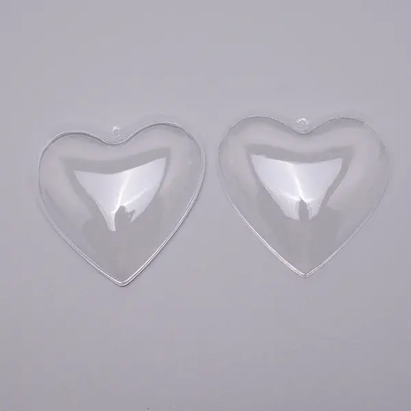 Openable Transparent Plastic Pendants