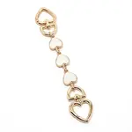 Light Gold Zinc Alloy Hanger Clasps