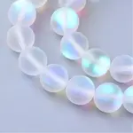 Synthetic Moonstone Beads Strands