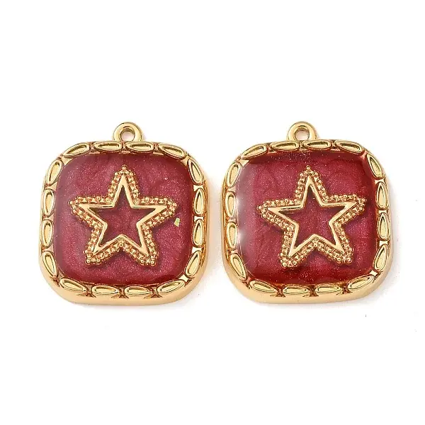 304 Stainless Steel Enamel Pendants