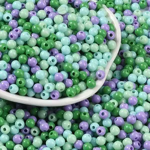 Opaque Acrylic Beads