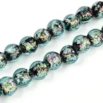 Handmade Foil Glass Beads Strands