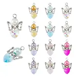 Glass & Alloy Pendant