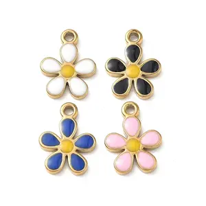 304 Stainless Steel Enamel Pendants