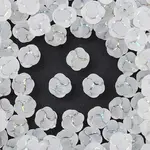 Frosted Transparent Acrylic Beads
