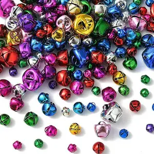 150Pcs 5 Styles Iron Bell Charms