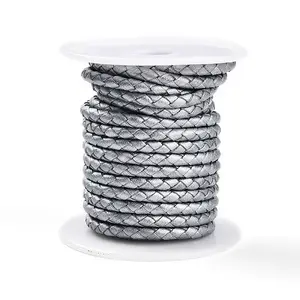 Braided Cowhide Leather Cord