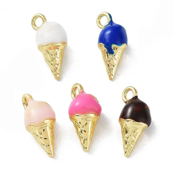 Rack Plating Alloy Enamel Charms