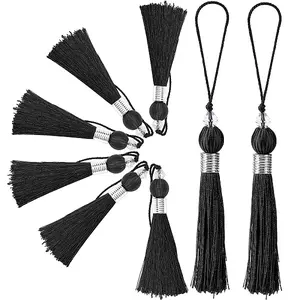 8Pcs Polyester Tassel Pendant Decorations