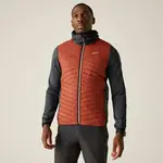 Pánská lehká hybridní  bunda regatta andreson marl červeno/šedá 3xl