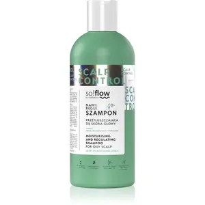so!flow Oily Scalp Moisturizing and Regulating Shampoo hydratační šampon pro mastnou pokožku hlavy 400 ml
