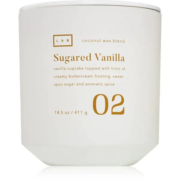DW Home Lab Sugared Vanilla vonná svíčka 411 g