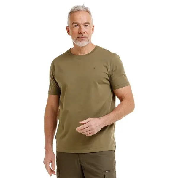 Bushman Pánské tričko Tamaj, khaki XXXXL