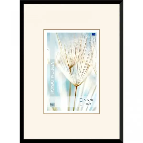 Dřevěný rám černý Avon – 50x70cm