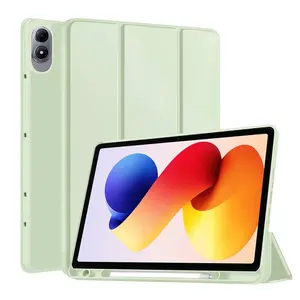 Techsuit Flex Trifold pouzdro, Xiaomi Redmi Pad 2 Pro, světle zelené