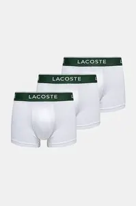 Lacoste  přiléhavé boxerky pánské bavlněné s elastanem 3-pack
