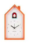 Kukačkové hodiny Karlsson Modern Cuckoo oranžová barva