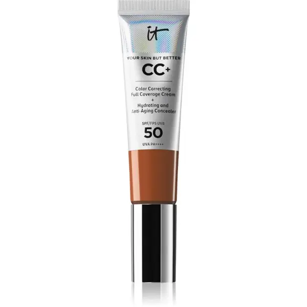 IT Cosmetics Your Skin But Better CC+ CC krém SPF 50+ odtieň Deep Honey 32 ml