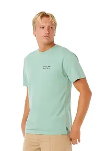 Rip curl pánské tričko Vaporcool Search Peak Aloe | Zelená | Velikost L