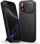 Suritch MagSafe Kickstand Camprotector obal iPhone 16 Pro, černý