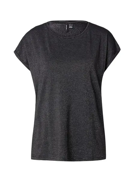 VERO MODA Tričko 'VMLAVA'  čierna / strieborná