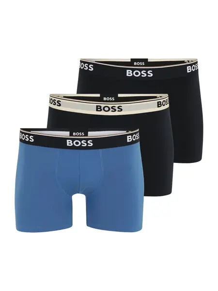 BOSS Boxerky 'Power'  modrá / čierna / biela