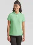 Mint Women's Polo Fruit of the Loom