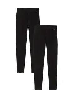 WE Fashion Legíny  čierna