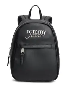 Tommy Jeans Batoh 'Metal Logo Dome'  čierna