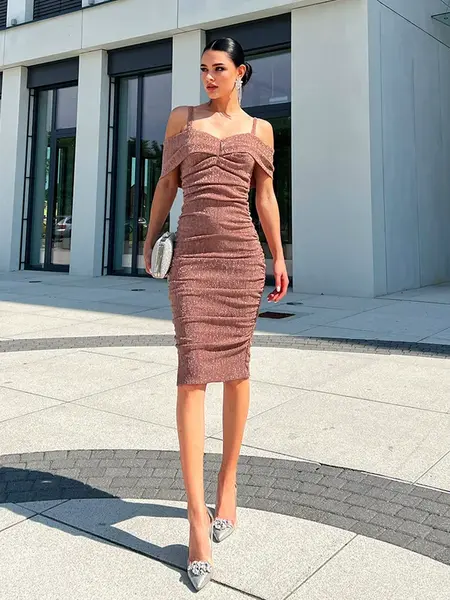 Edoti GEORGINIA midi dress DL