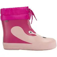 VIKING BY NORWAY ALV BAREFOOT PAW PRINT Detské gumové čižmy, ružová, veľkosť