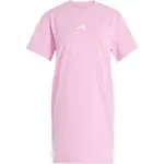 adidas 3-STRIPES TEE DRESS W Dámske šaty, ružová, veľkosť