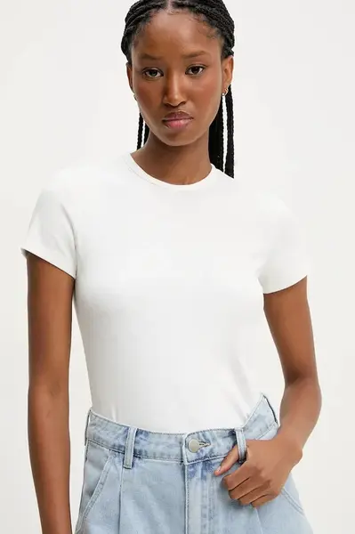 Tričko Answear.LAB dámské, bílá barva