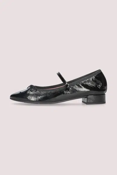 Kožené baleríny Pretty Ballerinas Gretschen černá barva, 52237_A