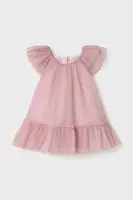 Kojenecké šaty Mayoral Newborn růžová barva, mini, áčková, 1850