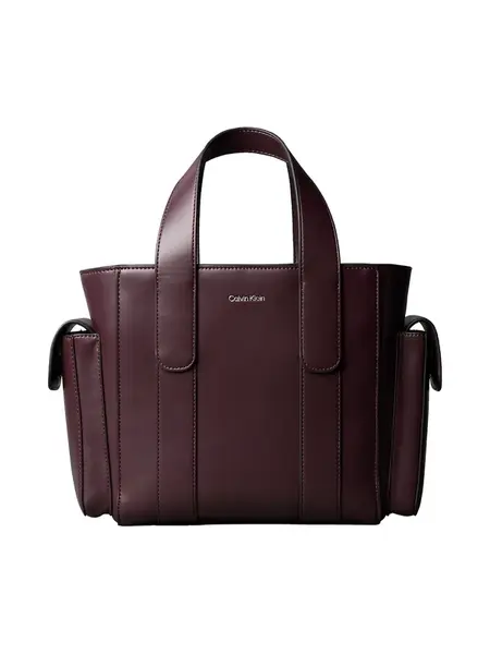 Calvin Klein Kabelka  bordová