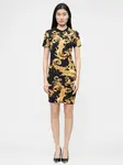 Versace Jeans Couture Šaty  hnedá / žltá / karí / čierna
