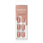 KISS imPRESS Color Short umělé nehty Sandbox 30 ks