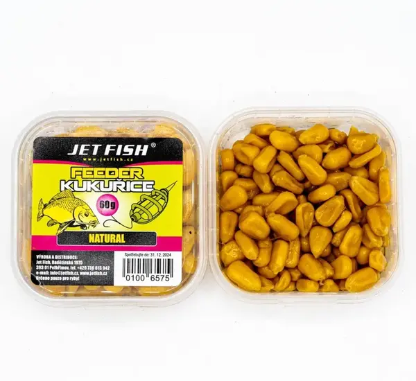 Jet fish kukuřice feeder 60 g - natural
